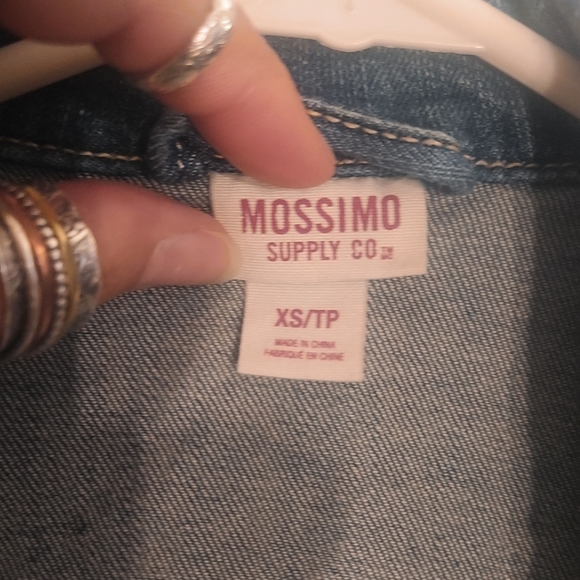 Mossimo XS Denim Crop Jacket - Picture 3 of 8